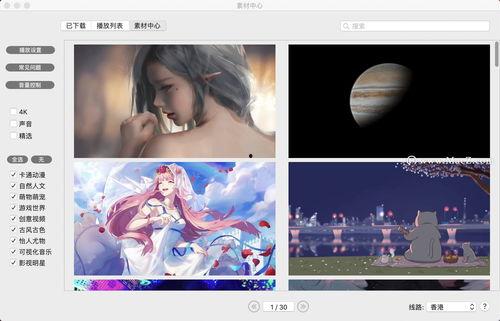 视频壁纸大全,海量精选，打造个性化视觉盛宴